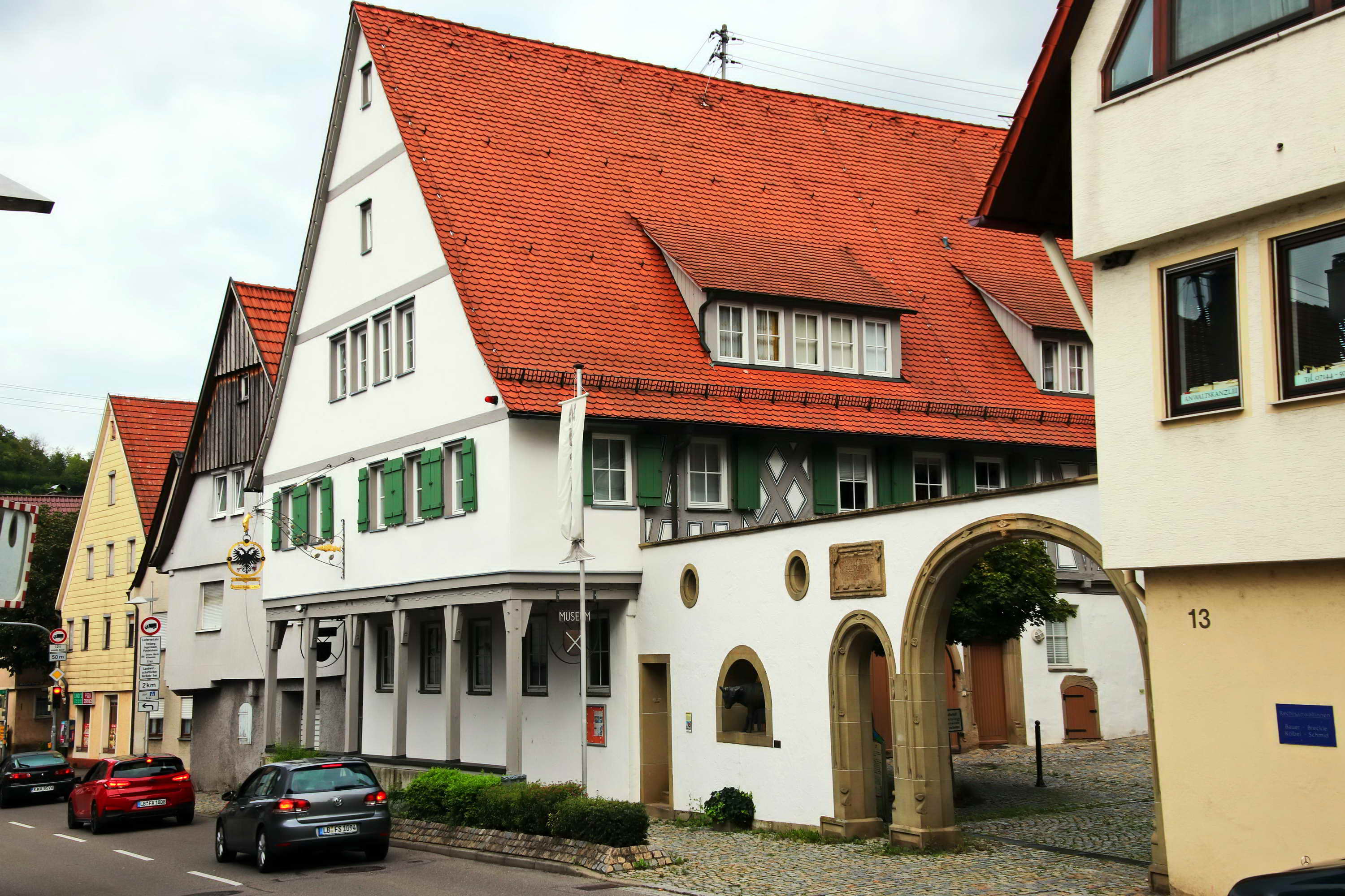 römische Funde in Benningen am Neckar und Marbach am Neckar