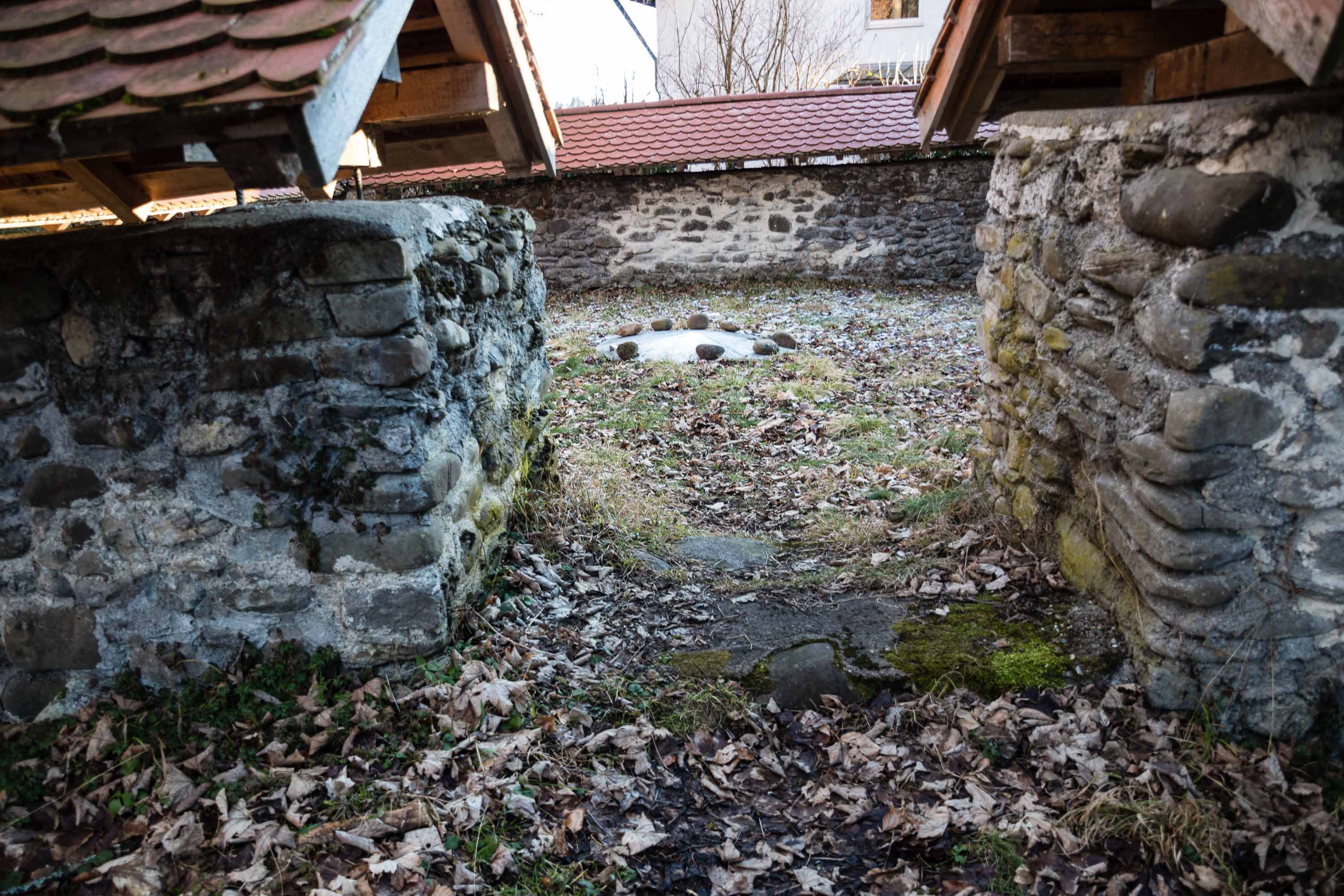 Burgus Ahegg Kleinkastell in der Nähe von Kempten