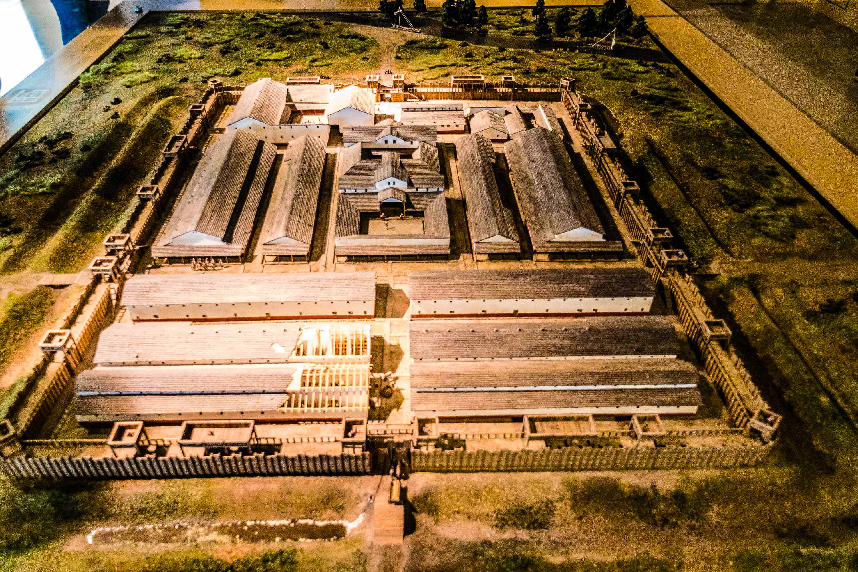kelten römer museum mit römischen Patrouillenbooten