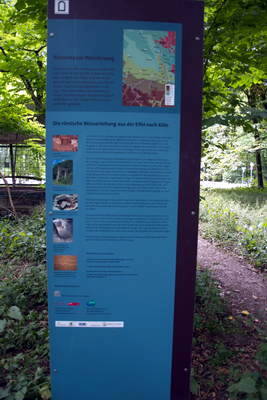 Absetzbecken der römischen Eifelwasserleitung in Klettenberg