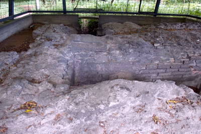 Absetzbecken der römischen Eifelwasserleitung in Klettenberg