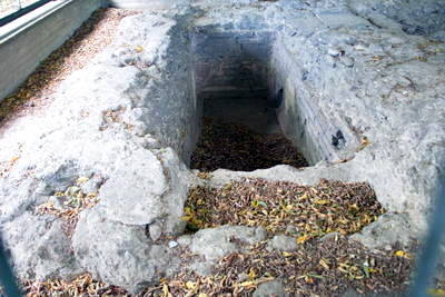 Absetzbecken der römischen Eifelwasserleitung in Klettenberg