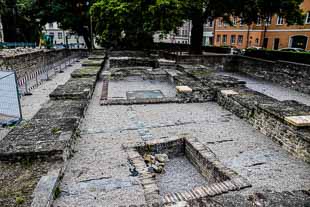 Augsburg Ausgrabungen beim Dom