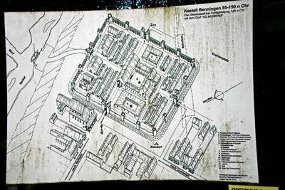 Benningen und Marbach: Kastellfreifläche