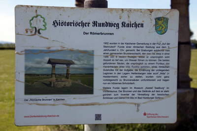 Brunnen einer römischen Villa Rustica Kaichen