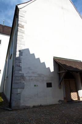 Brückenkopf Rheinheim Kastell auf Schweizer Seite