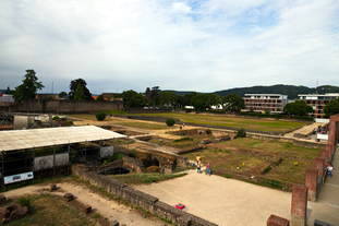 Kaiserthermen Ausblick Freifläche