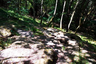 Kasbruch Römertreppe und Felsengräber