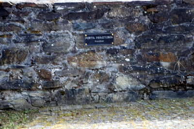 Kastell Niederbieber - Tor