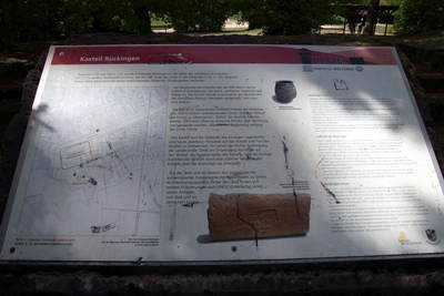 Kastell Rückingen Kastellbad eines Kohortenkastells