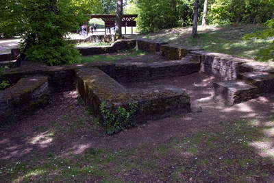 Kastell Rückingen Kastellbad eines Kohortenkastells