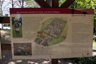 Kastell Rückingen Kastellbad eines Kohortenkastells
