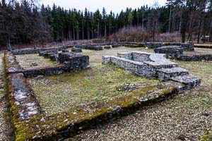 umfangreiche Ausgrabungen des Kastells Burgsalach Centenarium, Entfernung 7,7 km