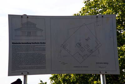 Kultbezirk Sontheim Infotafel