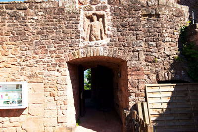 Landstuhl Burg Nanstein Relief