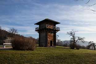 Limes Wachturm Palisade Lorch