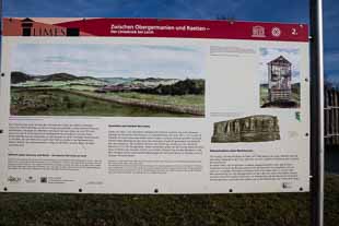 Limes Wachturm Palisade Lorch