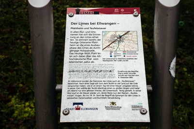 Limesmauer Pfahlheim