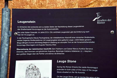 Neumagen - Meilenstein-Leugenstein