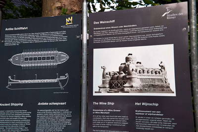Neumagen - Weinschiff