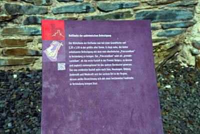 Primcastellum - römische Mauern