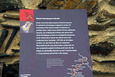 Primcastellum - römische Mauern