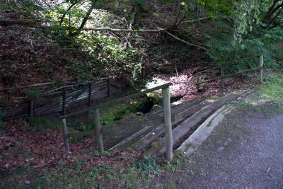 Quellfassung Grüner Putz der Eifelwasserleitung