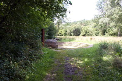 Quellfassung Grüner Putz der Eifelwasserleitung