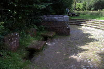 Quellfassung Grüner Putz der Eifelwasserleitung