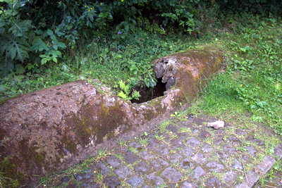Quellfassung Grüner Putz der Eifelwasserleitung
