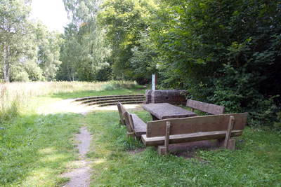 Quellfassung Grüner Putz der Eifelwasserleitung