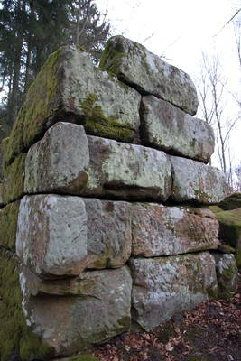 Ruine Heidelsburg - Tor