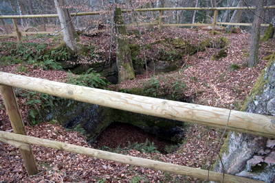 Ruine Heidelsburg - Zisterne