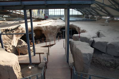 Römerbergwerk Meurin- Innenbereich