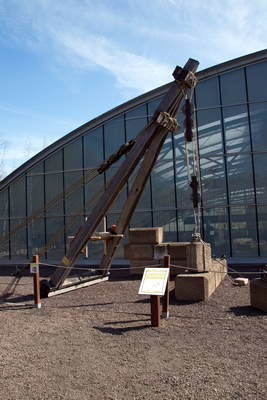 Römerbergwerk Meurin- Innenbereich