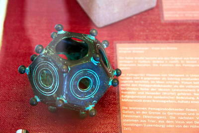 Römermuseum Schwarzenacker Museum, Dodekaeder