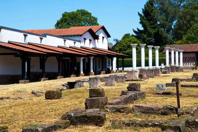 Römermuseum Schwarzenacker Villa Rustica-Rekonstruktion