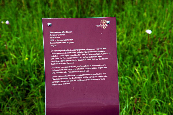 Römerpark Straubing mit Teilen des Kastells
