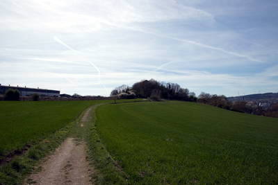 Römerwarte Katzenberg - Weg und P