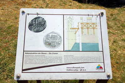 Römerwarte Katzenberg - Wehrmauer, Infos und Umgebung