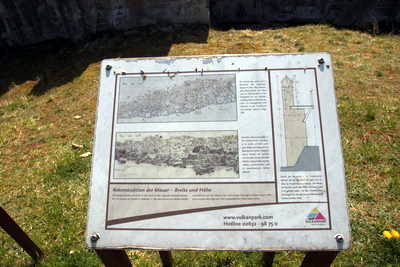 Römerwarte Katzenberg - Wehrmauer, Infos und Umgebung