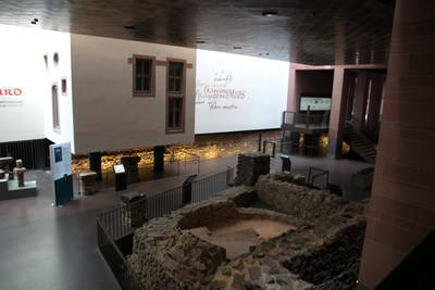 Römische Gebäudereste auf dem Frankfurter Domhügel