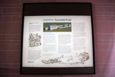 Römische Gebäudereste auf dem Frankfurter Domhügel