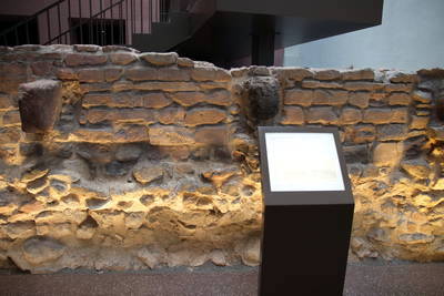 Römische Gebäudereste auf dem Frankfurter Domhügel