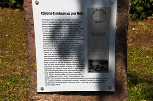 Römische Steinfunde Rheinmünster