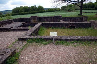 Römische Villa Haselburg - Badetrakt
