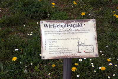 Römische Villa Haselburg - Wirtschaftstrakt