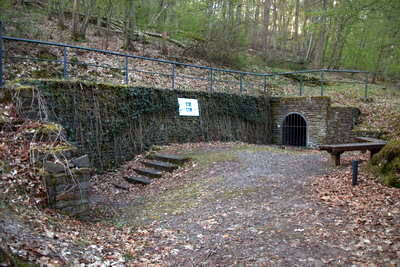 Römische Wasserleitung in Brey am Rhein