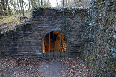 Römische Wasserleitung in Brey am Rhein