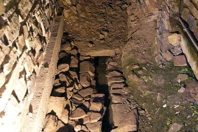 Römische Wasserleitung in Brey am Rhein